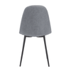 Kensington Grey Fabric Dining Chair