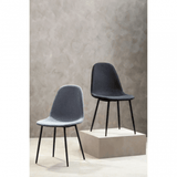 Kensington Grey Fabric Dining Chair