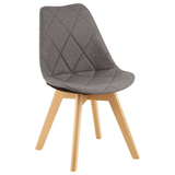 Nexus Grey Diamond Pattern Dining Chair