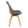 Nexus Grey Diamond Pattern Dining Chair