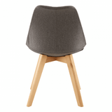 Nexus Grey Diamond Pattern Dining Chair