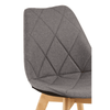Nexus Grey Diamond Pattern Dining Chair