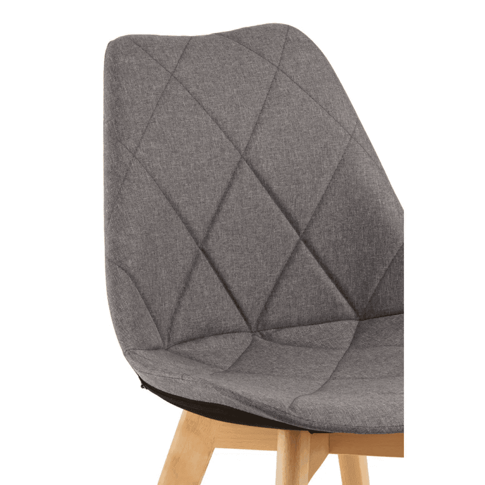 Nexus Grey Diamond Pattern Dining Chair