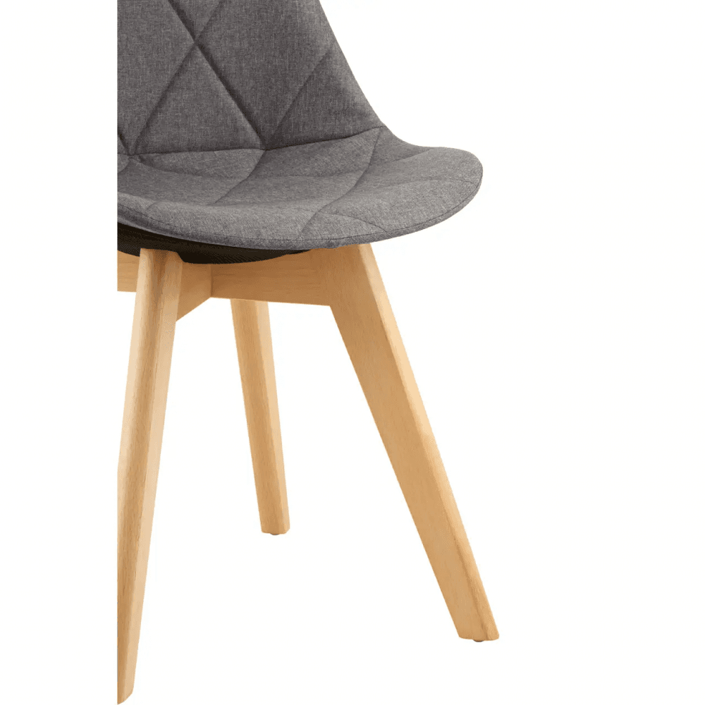 Nexus Grey Diamond Pattern Dining Chair