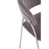 Mink Channel Chrome Finish Dining Chair