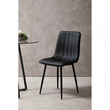 Sapphire Set of 4 Black Dining Chairs