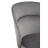 Vero Grey Velvet Chair