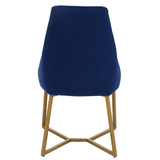 Valencia Midnight Velvet Dinner Chair