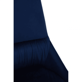 Valencia Midnight Velvet Dinner Chair