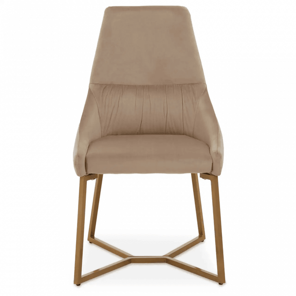 Valencia Mink Velvet Dining Chair
