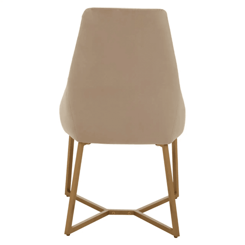 Valencia Mink Velvet Dining Chair