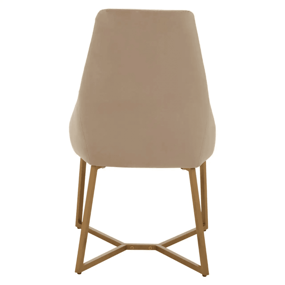 Valencia Mink Velvet Dining Chair