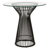 Vero Round Matte Black Dining Table