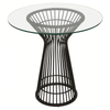 Vero Round Matte Black Dining Table