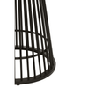 Vero Round Matte Black Dining Table