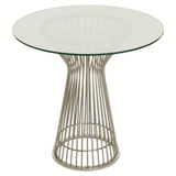Vero Round Silver Dining Table