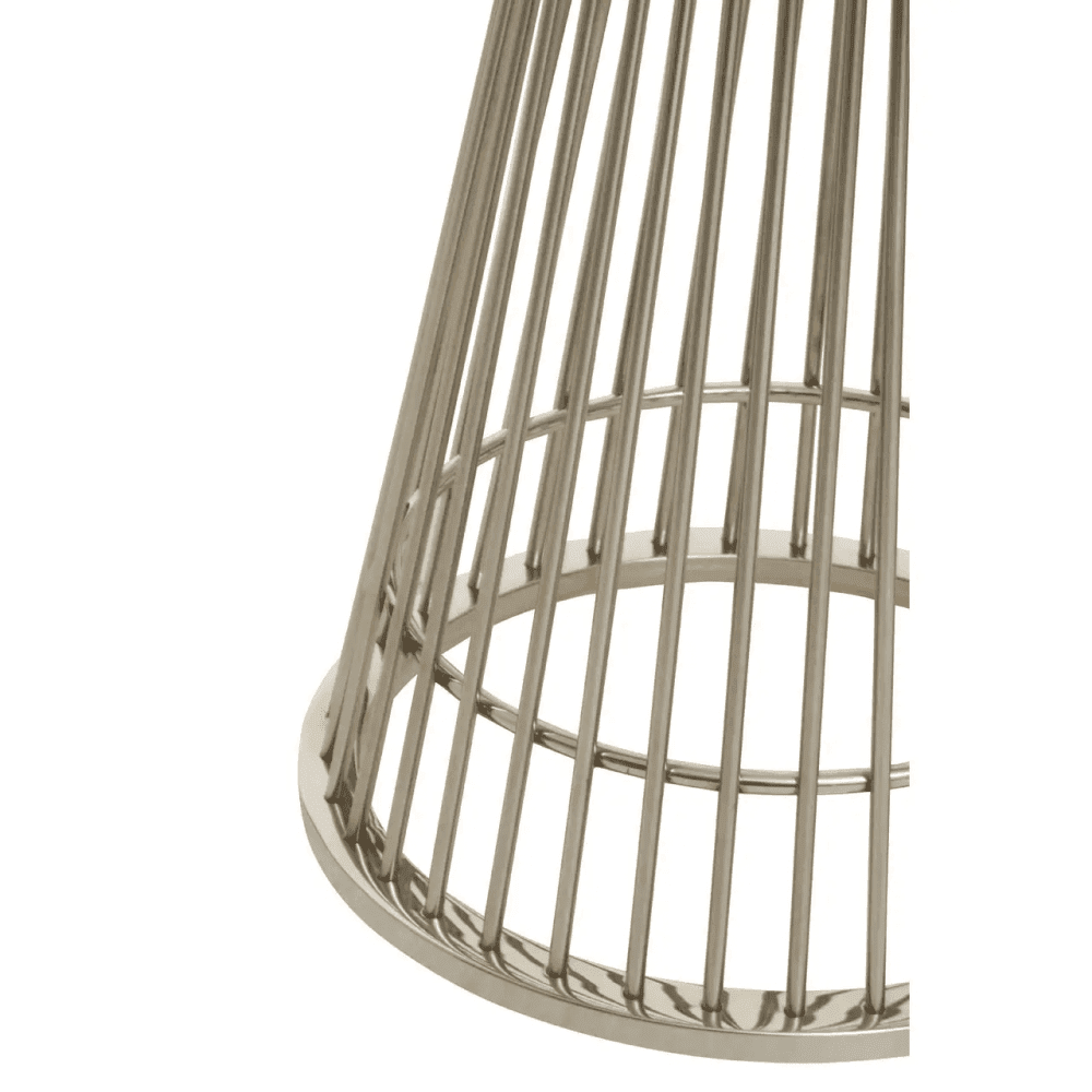 Vero Round Silver Dining Table