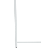 Bronzo Round White Side Table