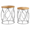 Agni Set of 2 Side Tables