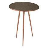Varese Copper Finish Side Table