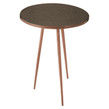 Varese Copper Finish Side Table