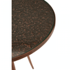 Varese Copper Finish Side Table