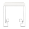 Inspire Chrome Angled Legs End Table