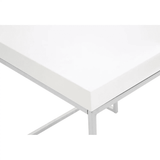 Inspire Chrome Angled Legs End Table