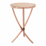 Inspire Rose Gold Pinched Side Table
