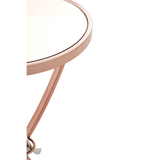 Inspire Rose Gold Pinched Side Table