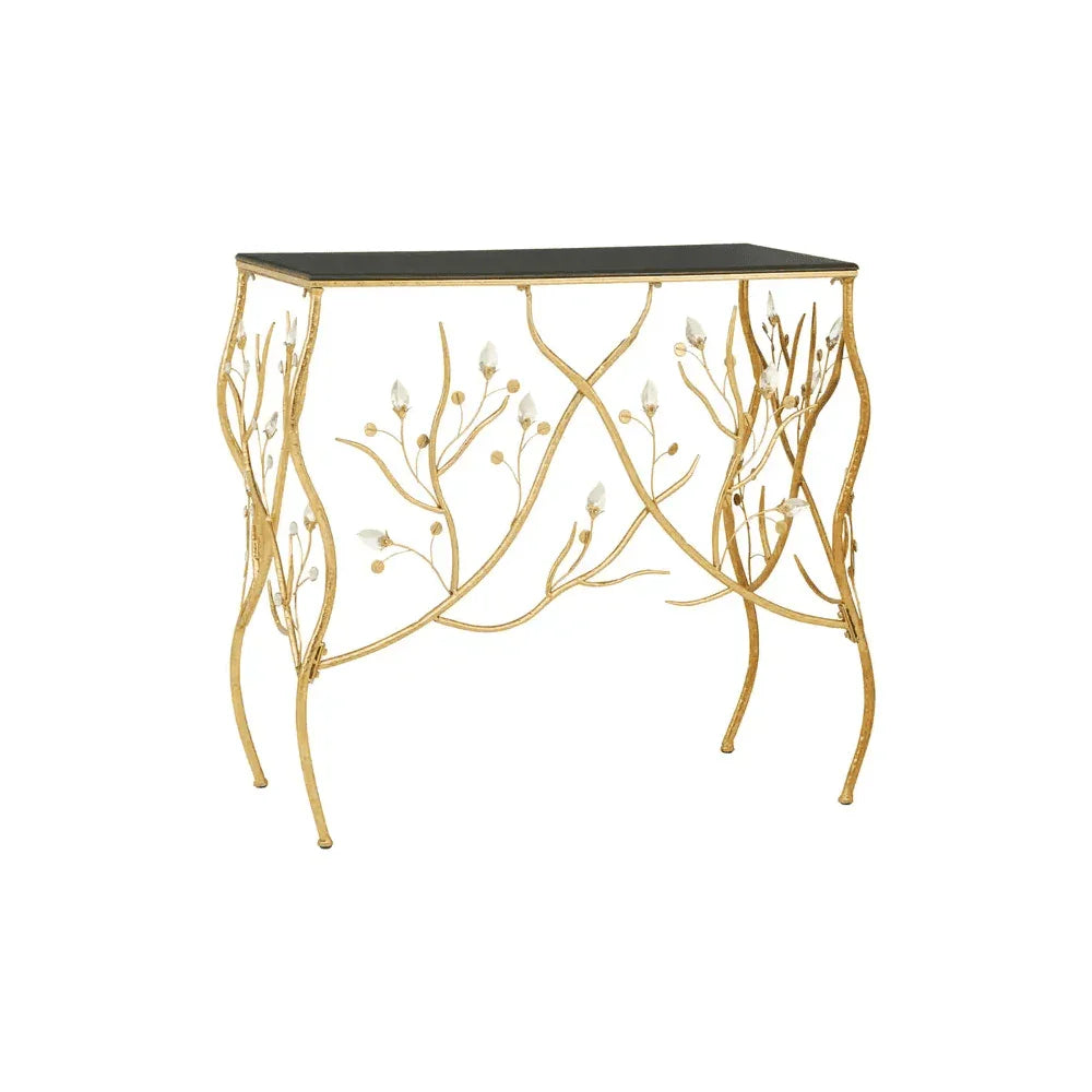 Sterling Rectangular Table With Black Top