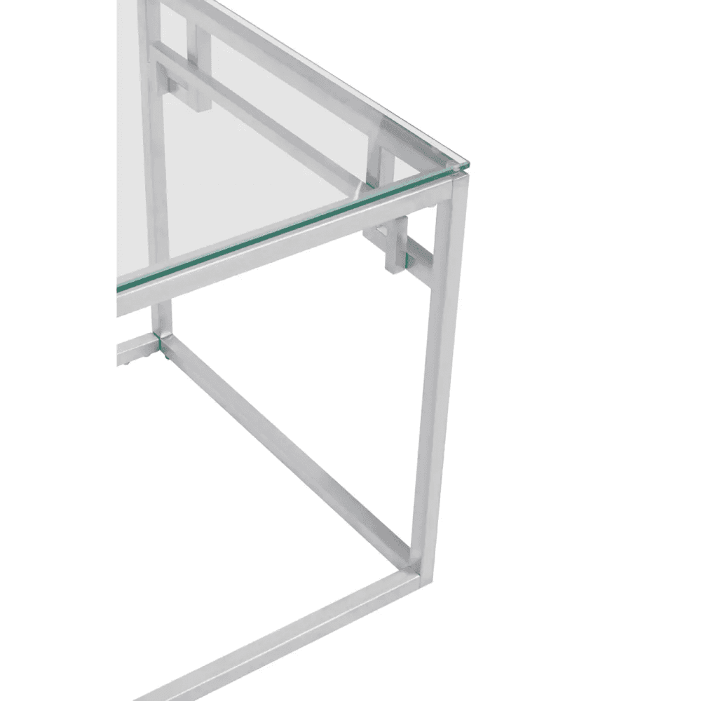 Inspire Silver Side Table