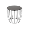 Afton Stainless Steel Side Table