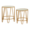 Vento Set Of 2 Hairpin Design Side Tables
