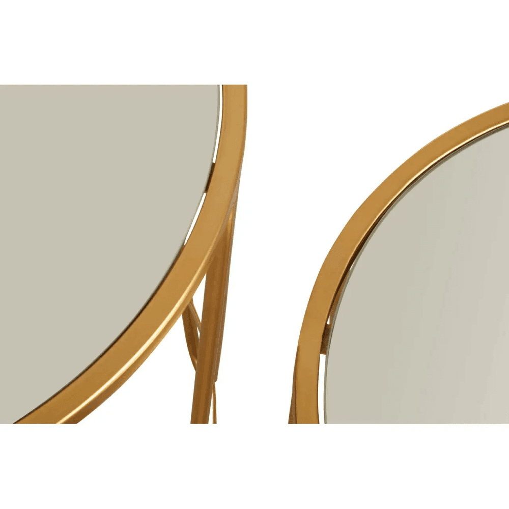 Vento Set Of 2 Hairpin Design Side Tables