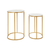 Vento Set Of 2 Oval Side Tables