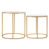 Vento Set Of 2 Oval Side Tables