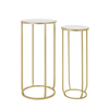Vento Set Of 2 Tall Side Tables