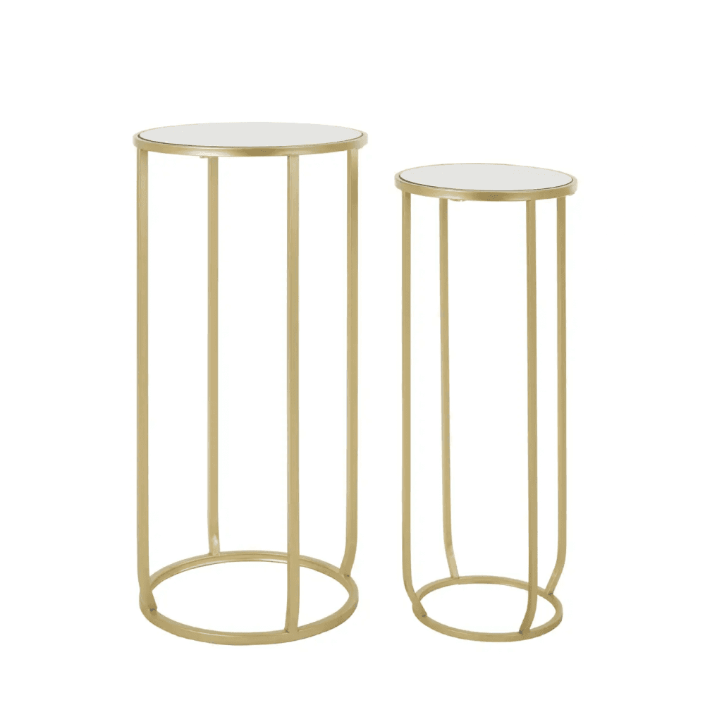 Vento Set Of 2 Tall Side Tables