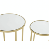 Vento Set Of 2 Tall Side Tables