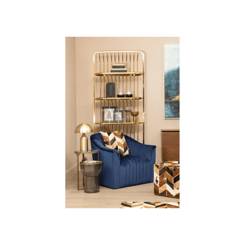 Vero Round Agate Side Table