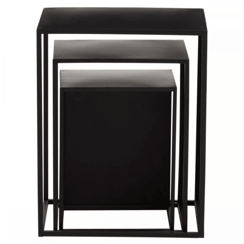 Rialto Set Of Three Rectangular Side Tables