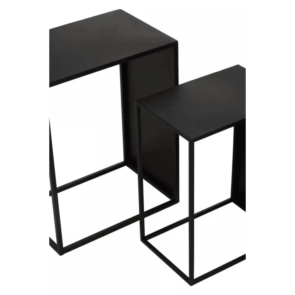 Rialto Set Of Three Rectangular Side Tables