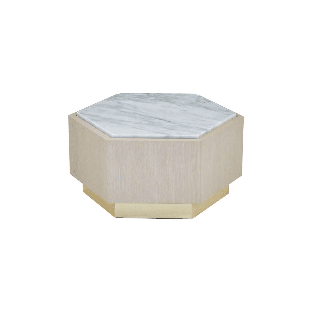 Alpine Small White Side Table