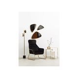 Orion White Top Side Table