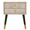 Caden Shagreen Side Table