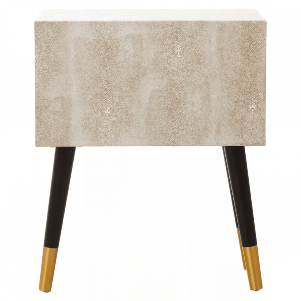 Caden Shagreen Side Table