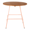Diston Pink Elm Round Table