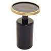 Elvira Navy and Gold Side Table