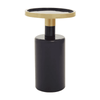 Elvira Navy and Gold Side Table